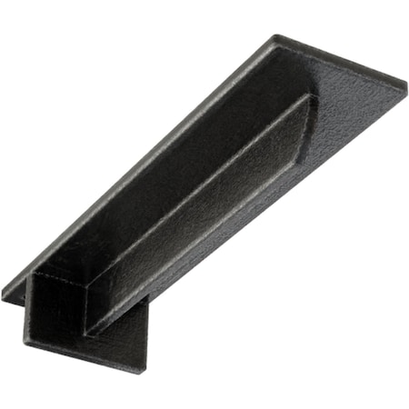 Ekena Millwork Heaton Hidden Support Steel Bracket w/ 8" Support Depth, Antiqued Pewter 3"W x 12"D x 2"H BKTM03X12X02HEAPW